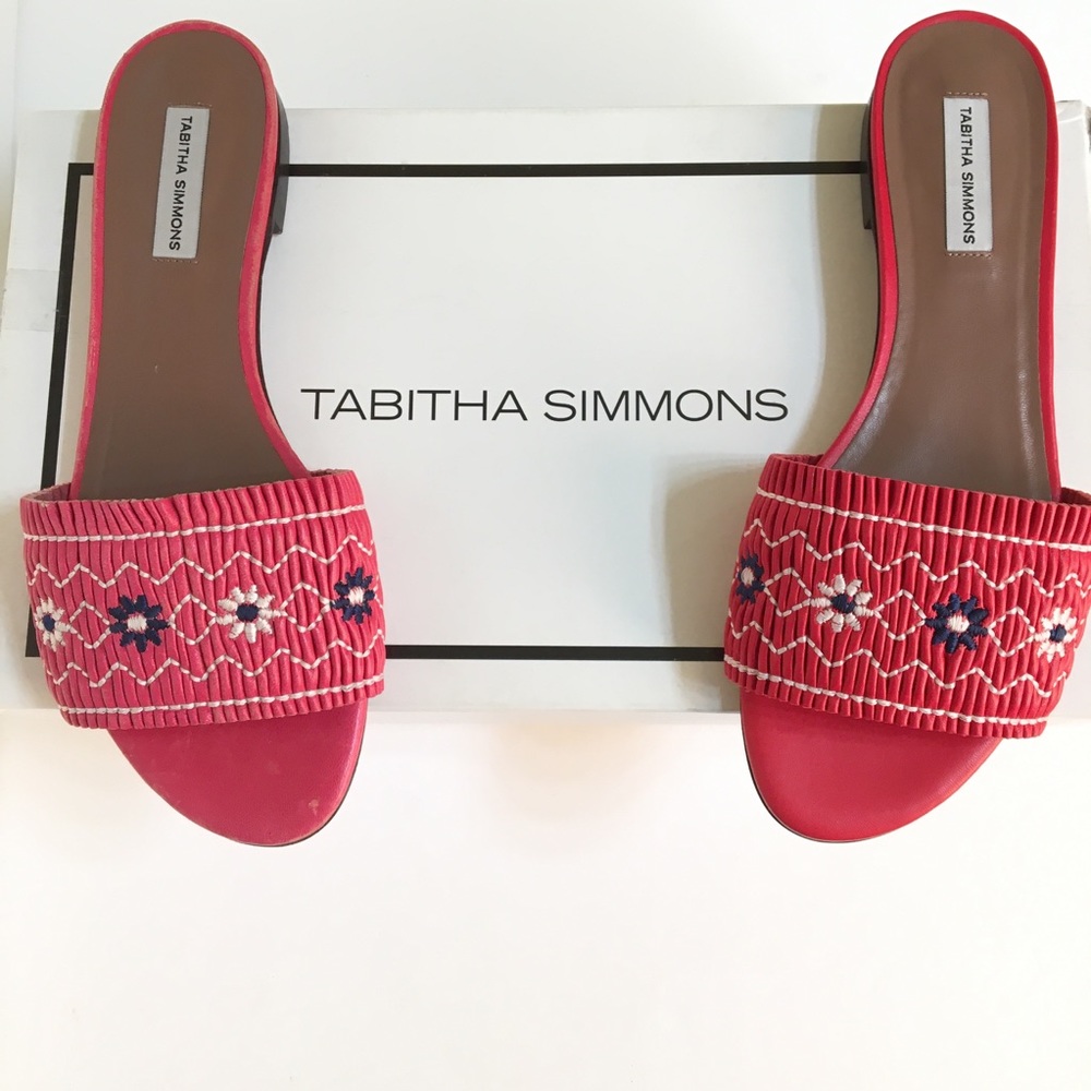 Tabitha Simmons Dizzy Leather Sandals Size 36